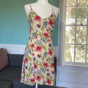 Rare Vintage Betsey Johnson Early 1990’s Y2K Floral Strappy Backless Min…